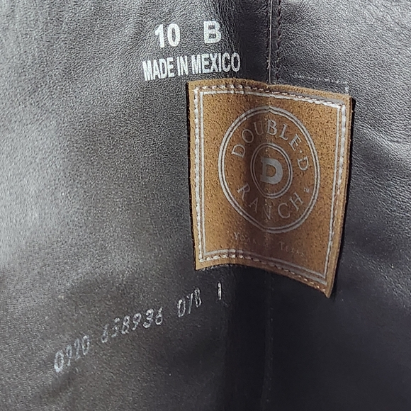 Old Gringo Double D Ranch Dream Weaver Suede Leather Western Boot Womens Size 10 - Picture 15 of 16